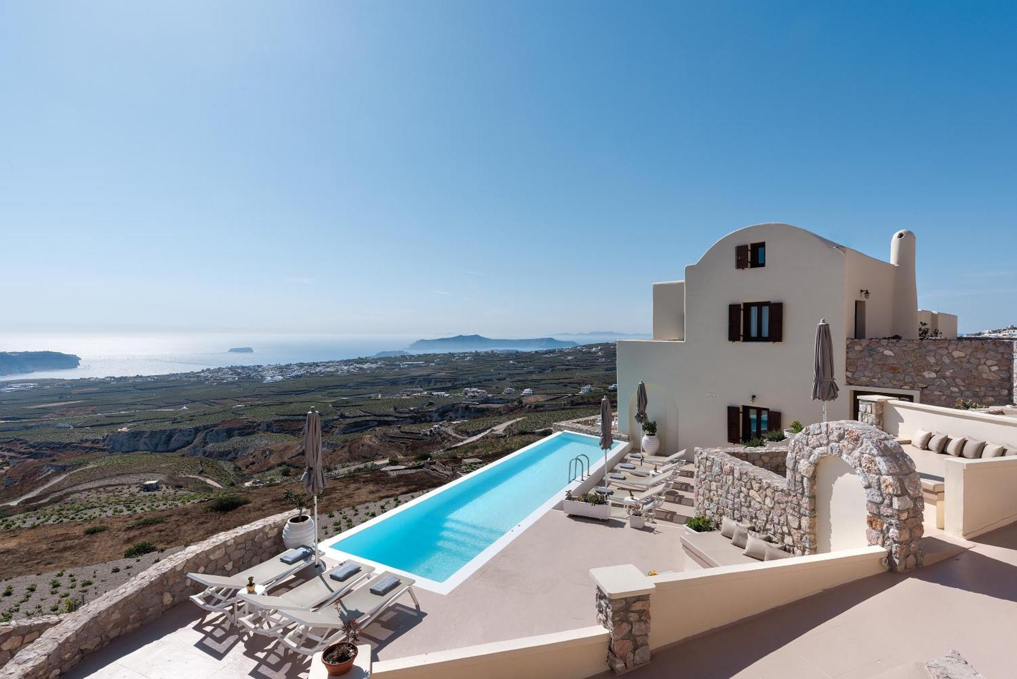 Zatrikion Santorini Villas Pyrgos Kallistis Exterior photo