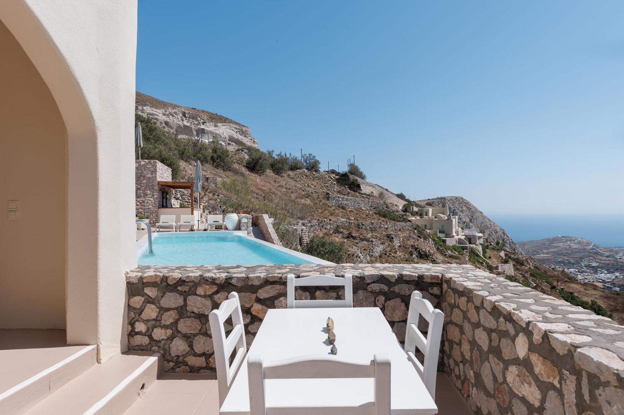 Zatrikion Santorini Villas Pyrgos Kallistis Exterior photo