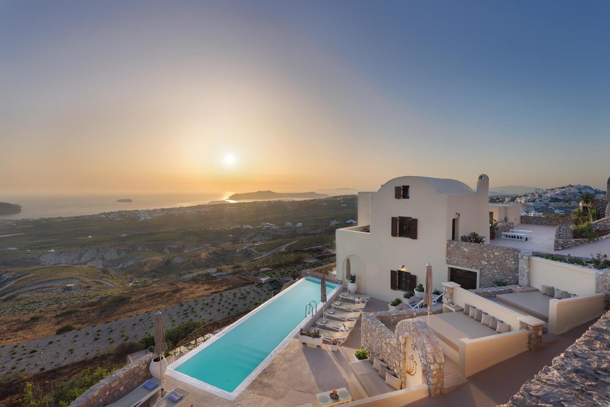 Zatrikion Santorini Villas Pyrgos Kallistis Exterior photo