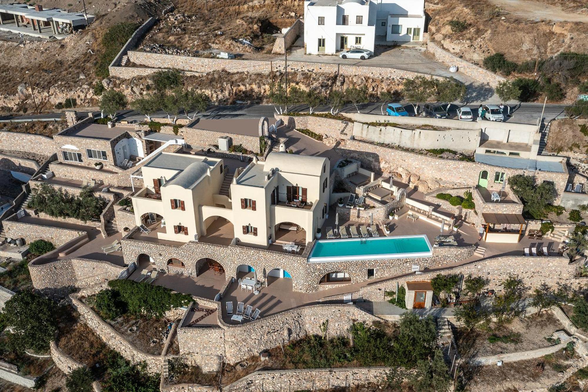 Zatrikion Santorini Villas Pyrgos Kallistis Exterior photo
